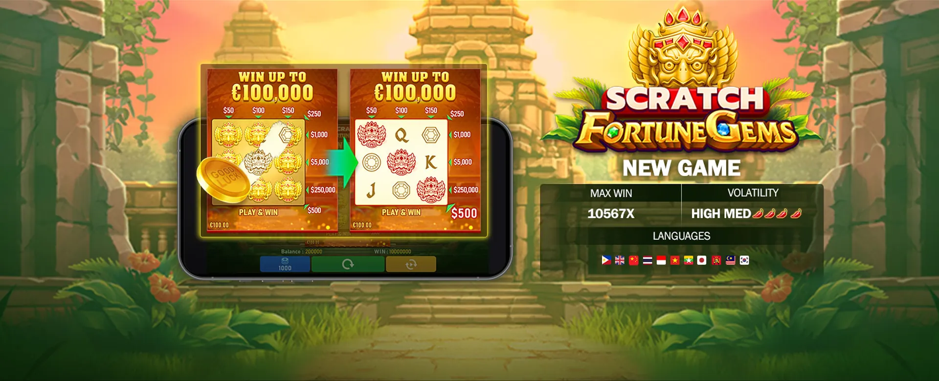 Winph Sports Betting Action with a large stadium in the background